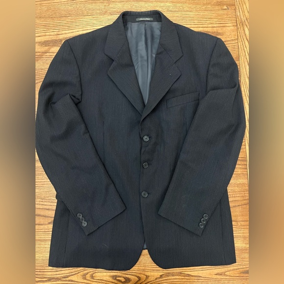 Boggi Milano Tessuto Ermenegildo Zegna Electa Pinstriped Blazer‎ Sport Coat - Picture 1 of 11